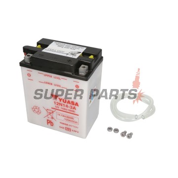 Акумулатор -YUASA- 12N14-3A, 15Ah 12V