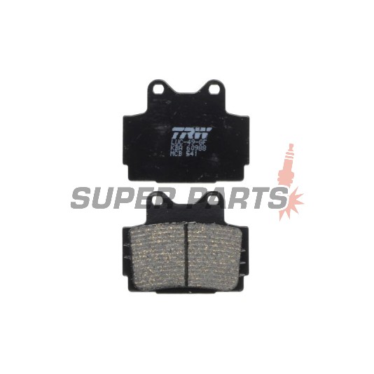 Накладки -TRW- MCB541, Yamaha FZ/FZR/FZS Fazer, RD350 YPVS, SRX, TDR, XJ Diversion/Seca II - 250-750cc, 1985-2003