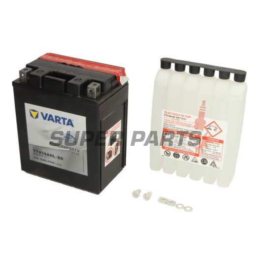 Акумулатор -VARTA- YTX14AHL-BS, 12Ah 12V