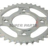 Заден пиньон -JT- JTR854,36, 36 зъба, стоманен, Yamaha RD 250/400 1978-1980, XS 250 1977-1980, XS 400 1978, 1981-1983, XS 500 1976-1979