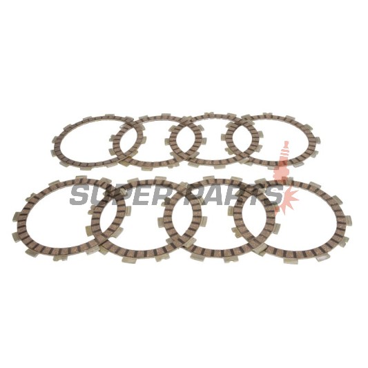 Съединител комплект (дискове) -4 RIDE- TCS3357, Suzuki GR 650X 1983-1985, GSF 650 2005-2006/2009-2012, GSX 600F 1998-2002, GSX 750F 1998-2006