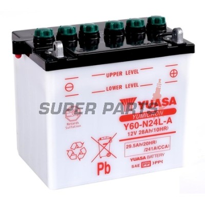 Акумулатор -YUASA- Y60-N24L-A, 30Ah 12V