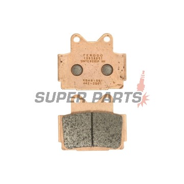 Накладки -FERODO- FDB386ST, Yamaha FZR 400RR, FZS Fazer 600, RD 350LC / LCF, SRX 600, TDR 250, XJ 600S Diversion 1985-2003