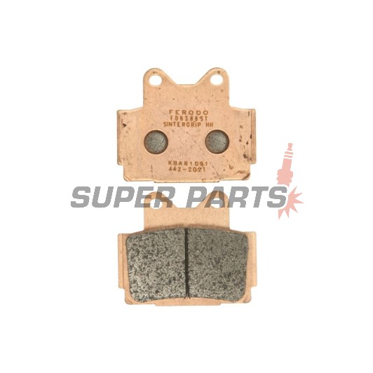 Накладки -FERODO- FDB386ST, Yamaha FZR 400RR, FZS Fazer 600, RD 350LC / LCF, SRX 600, TDR 250, XJ 600S Diversion 1985-2003