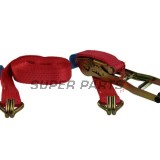 Колан за осигуряване -CARGOPARTS- 6m, с тресчотка, 500daN