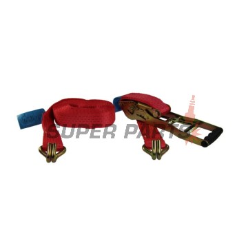 Колан за осигуряване -CARGOPARTS- 6m, с тресчотка, 500daN