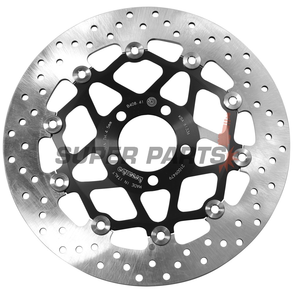 Спирачен диск -BREMBO- 78B40841, Kawasaki GPZ1100, GTR1000, Z750 / Z1000, ZR550 Zephyr, ZR-7 750S, ZX-12R 1200 Ninja, ZX-14R 1400 Ninja, ZX-6R 600 Ninja, ZZR600D / 600E