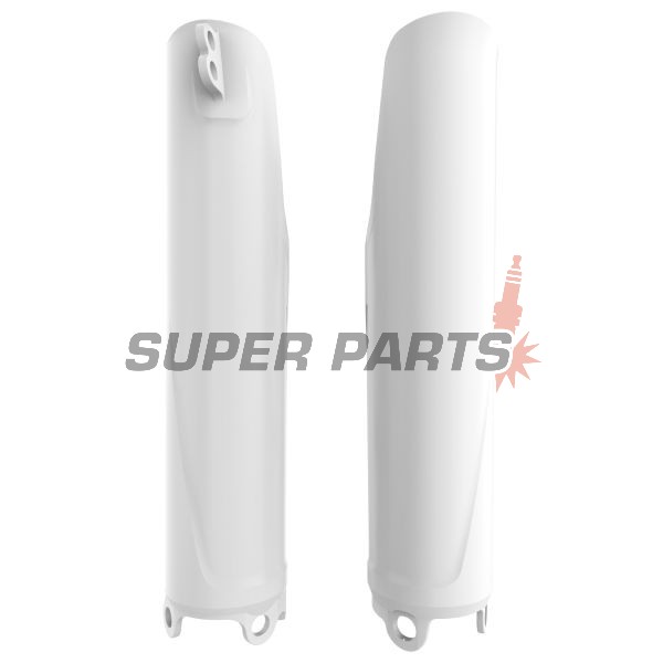 Протектори за предница (колове) -POLISPORT- бели, HONDA CRF 250/450 2019-2023