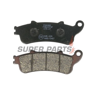 Накладки -FERODO- FDB2073P, Honda CBR 1100XX Blackbird 1996-1997, FES 125 Pantheon 1998-1999, Kawasaki VN 650 Vulcan / Z 650 2015-2018