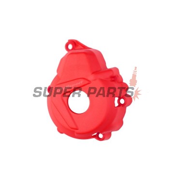 Предпазител за капак на статора -POLISPORT- червен, GAS GAS EC, EX, MC 250/350 2021-2024