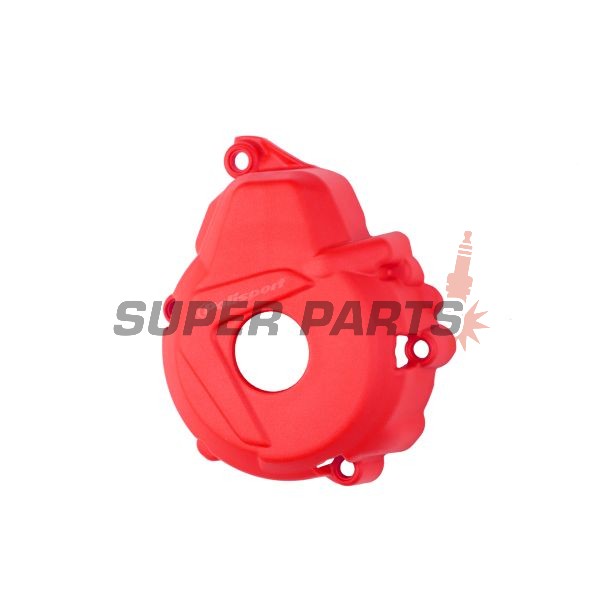 Предпазител за капак на статора -POLISPORT- червен, GAS GAS EC, EX, MC 250/350 2021-2024