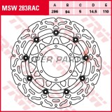 Спирачен диск -TRW- MSW283RAC, 296mm, Honda CB600F/600FA Hornet ABS, CBR600FA ABS (2007-2015)