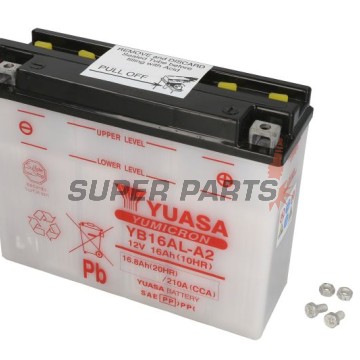 Акумулатор -YUASA- YB16AL-A2, 17Ah 12V
