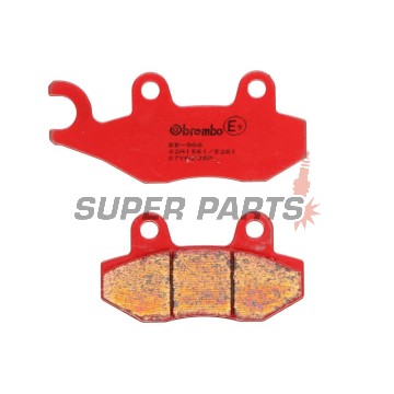 Накладки -BREMBO- 07YA20SP, Aeon Overland 125-180, Arctic Cat DVX 90, Benelli Caffenero 250, Cagiva Canyon/Elefant 500-1000, CAN-AM Commander/Maverick 800-1000, Honda CBF/NSR/XL 50-250, Kawasaki Ninja/Brute/KLR 125-750, Yamaha XTZ/YBR/YFM 50-750, Triumph