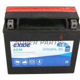 Акумулатор -EXIDE- YTX20HL-BS, 18Ah 12V