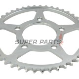 Заден пиньон -JT- JTR2010,45, 45 зъба, стоманен, Triumph Adventurer 900 1996-2001, Daytona 750/1000 1991-1995, Daytona 900/1200 1993-1997, Legend 900 1998-2001, Speed Triple 900 1994-1996, Sprint 900 1993-1997, Sprint Sport 900 1998