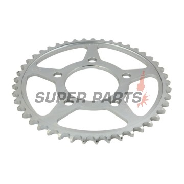 Заден пиньон -JT- JTR2010,45, 45 зъба, стоманен, Triumph Adventurer 900 1996-2001, Daytona 750/1000 1991-1995, Daytona 900/1200 1993-1997, Legend 900 1998-2001, Speed Triple 900 1994-1996, Sprint 900 1993-1997, Sprint Sport 900 1998