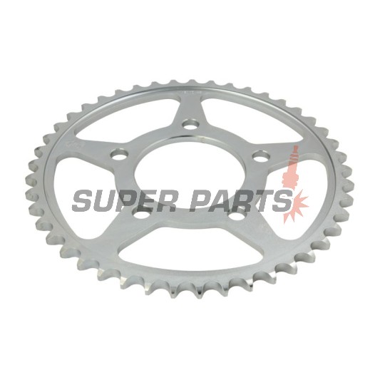Заден пиньон -JT- JTR2010,45, 45 зъба, стоманен, Triumph Adventurer 900 1996-2001, Daytona 750/1000 1991-1995, Daytona 900/1200 1993-1997, Legend 900 1998-2001, Speed Triple 900 1994-1996, Sprint 900 1993-1997, Sprint Sport 900 1998