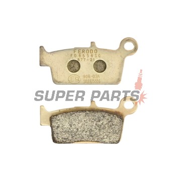 Накладки -FERODO- FDB539SG, Gas Gas EC / MC, Honda CR / XR, Kawasaki KLX / KX, Suzuki DR / DR-Z / RM, Yamaha YZ 125-650 1987-2012