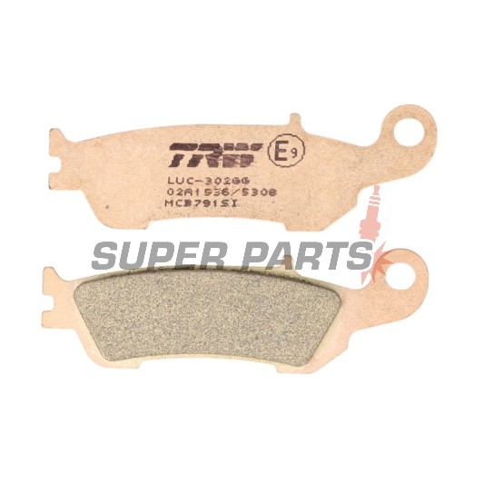Накладки -TRW- MCB791SI, Yamaha WR 250F/450F (2015-2020), YZ 125/250/250F/450F/FX/X (2007-2020)