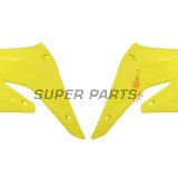 Предни странични пластмаси -POLISPORT- жълти, SUZUKI RM-Z 250 2004-2006
