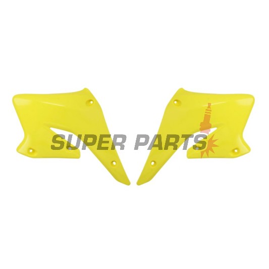 Предни странични пластмаси -POLISPORT- жълти, SUZUKI RM-Z 250 2004-2006