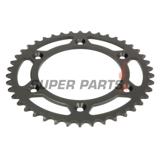 Заден пиньон -JT- JTR210,42, 42 зъба, стоманен, Betamotor RR 125 2018-2021, RR 250 2013-2021, RR 400 2013-2016, RR 450 2013-2014, Honda CR 125 1983-2007, CR 250 1984-2008, CR 500 1984-2001, CRF 150 2003-2018, CRF 230 2003-2019