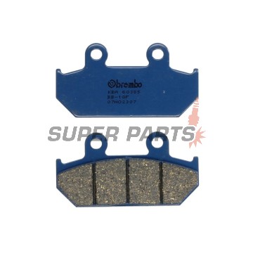 Накладки -BREMBO- 07HO2307, Honda CBR / NX 650 / RS / VFR / VTZ / XL (1986-1994)