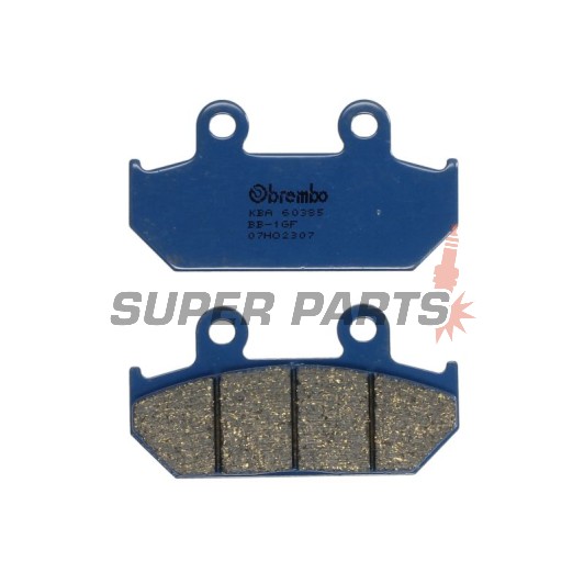 Накладки -BREMBO- 07HO2307, Honda CBR / NX 650 / RS / VFR / VTZ / XL (1986-1994)