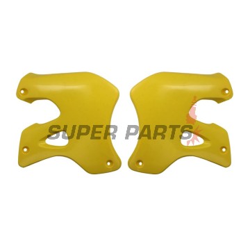 Предни странични пластмаси -POLISPORT- жълти, SUZUKI RM 125/250 1996-1998
