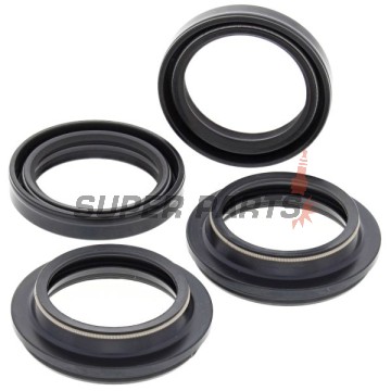Семеринги и прахоуловители комплект предница -ALL BALLS- Kawasaki KX 100 1995-2017, KX 80 1992-1994, 1998-2000, KX 85 1998-2018, KZ 550 1983-1984, ZN 700 1984-1985, Suzuki RM 100 2003, Yamaha FJ 600 1984-1985, FZ 600 1986-1988, XV 500 1983
