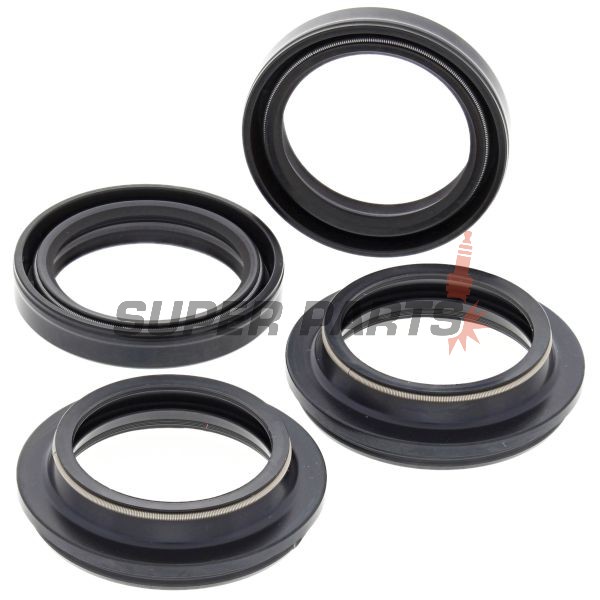 Семеринги и прахоуловители комплект предница -ALL BALLS- Kawasaki KX 100 1995-2017, KX 80 1992-1994, 1998-2000, KX 85 1998-2018, KZ 550 1983-1984, ZN 700 1984-1985, Suzuki RM 100 2003, Yamaha FJ 600 1984-1985, FZ 600 1986-1988, XV 500 1983