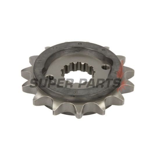 Преден пиньон -JT- JTF513,15RB, 15 зъба, с гумен демпфер, Cagiva Raptor 1000 2001-2006, V-Raptor 1000 2001-2006, X-Raptor 1000 2002-2003, X-Tra Raptor 1000 2001-2005, Kawasaki GPX 500 1988, GPX 600 1988-1990, 1993-2000, GPX 750 1987-1988