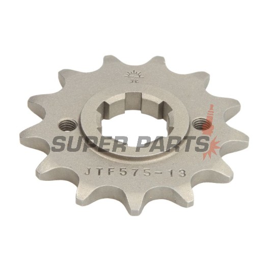 Преден пиньон -JT- JTF575,13, 13 зъба, Yamaha FZR 400 1987, SRX 600 1986-1994, TT 250 1989-1992, TT 350 1986-1992, TT 600 1983, 1996-2001, XT 400 1983-1984, XT 550 1982-1983, XT 600 1984-1988