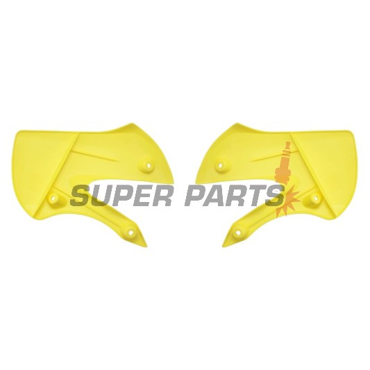 Предни странични пластмаси -POLISPORT- жълти, SUZUKI RM 65 2003-2005