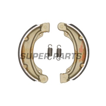 Накладки (челюст) -TRW- MCS807, 140x40mm, Honda CB/CBX/CM/VT - 1978-1989, 250-500cc