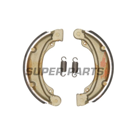 Накладки (челюст) -TRW- MCS807, 140x40mm, Honda CB/CBX/CM/VT - 1978-1989, 250-500cc