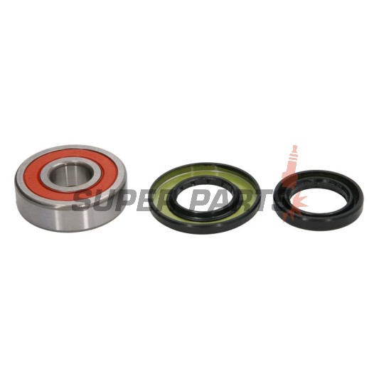 Колесен лагер комплект -TOURMAX- Honda FES 125 1998-2012, Honda FES 250 1998-2005, Honda FES 150 2000-2009, Honda NES 150 2000-2006, Honda NSS 250 2001-2004, Honda NSS 300 2013-2015, Honda PES 125 2006-2012, Honda PES 150 2006-2010