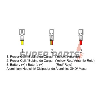 Реле за зареждане -DZE- реле-регулатор, 12V, 25A, POLARIS BIG BOSS, SCRAMBLER, SPORT, TRAIL BOSS, XPLORER, XPRESS 250-400 1989-1999