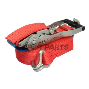 Колан за осигуряване -CARGOPARTS- 10m, с тресчотка, 500daN