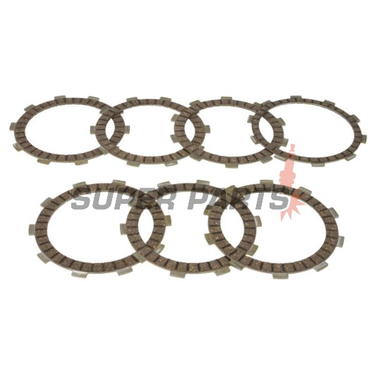 Съединител комплект (дискове) -4 RIDE- TCS1140, Honda CB 350 1986-1988, Honda CB 400 1974-1981, Honda CM 400 1978-1985, Honda CMX 450 2000, Honda XL 500 1980-1982