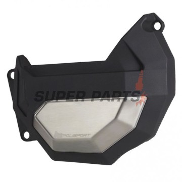 Предпазител за капак на съединителя -POLISPORT- черен, HONDA CRF 1100 2020-2022