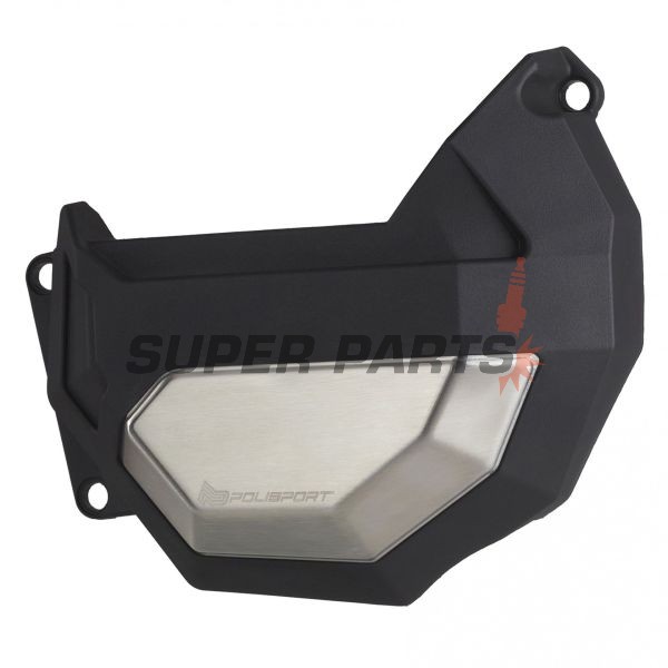 Предпазител за капак на съединителя -POLISPORT- черен, HONDA CRF 1100 2020-2022