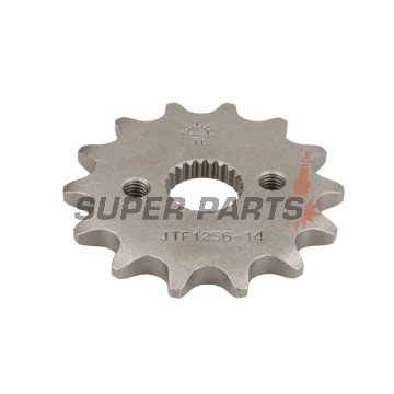 Преден пиньон -JT- JTF1256,14, 14 зъба, Honda CR 80 2003-2004, CR 85 2003-2007, CRF 50 2004-2016, CRF 70 2004-2012, XR 50 2000-2004, XR 70 2000-2003