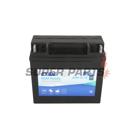 Акумулатор -EXIDE- AGM12-18, 18Ah 12V