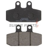 Накладки -FERODO- FDB438EF, Aprilia Atlantic/Scarabeo/Sportcity 125-500, Leonardo 250-300, Tuareg 125-600, Cagiva Blues/Mito/Roadster 50-200, Gilera Dakota/ER/XRT 125-600, Honda NSR/CRM/XL 125, Malaguti Spider Max 500, Peugeot Speedake 50, Sachs Roadster/