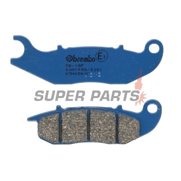 Накладки -BREMBO- 07HO5606, Honda CBR 125R / ANF 125 Innova (2004-2012)