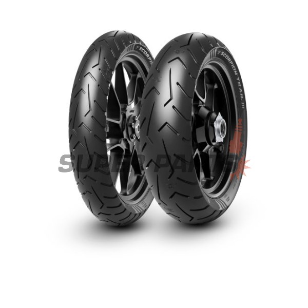 Задна шосейна гума -PIRELLI MOTOR- 170/60ZR17, SCORPION TRAIL III