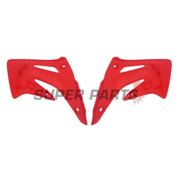 Предни странични пластмаси -POLISPORT- червени, HONDA CR 85 2003-2007