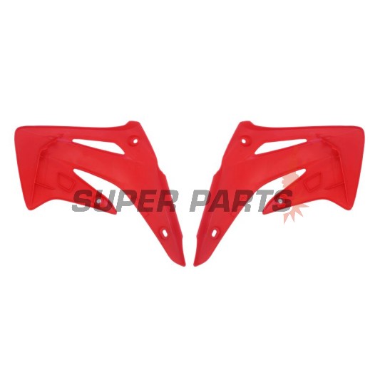 Предни странични пластмаси -POLISPORT- червени, HONDA CR 85 2003-2007